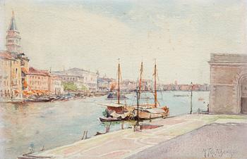 200. Michail Stepanovich Tkatchenko, GRAND CANAL, VENETSIA.