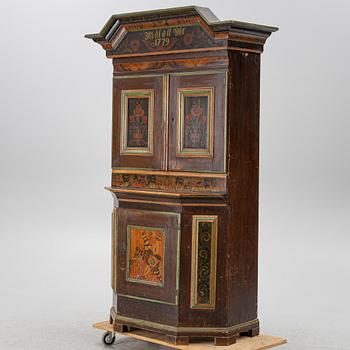 A cabinet, Dalarna, dated 1779.