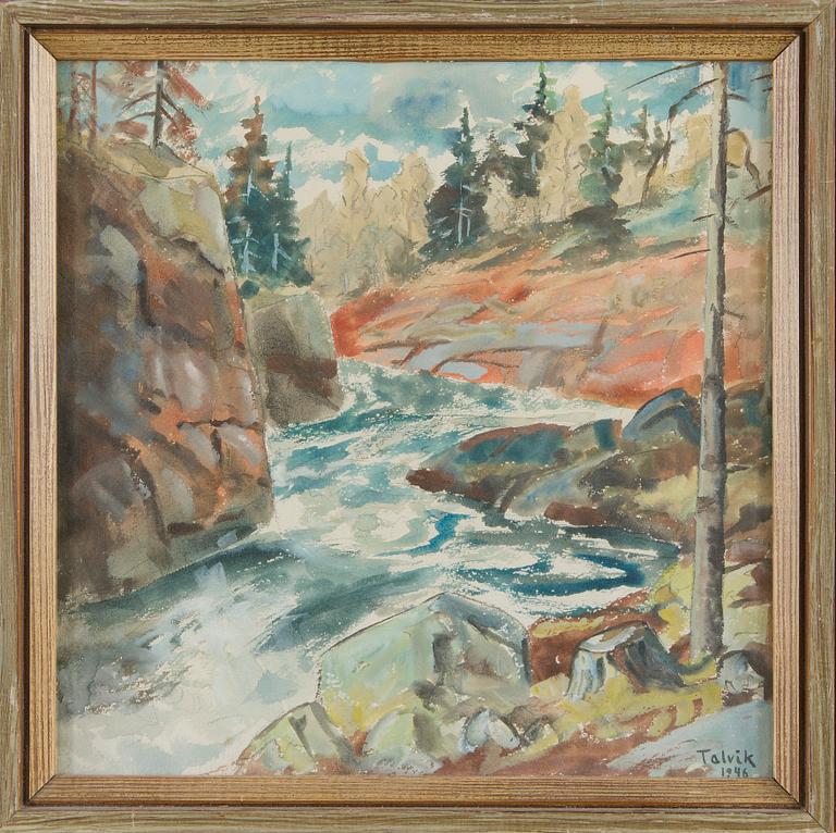 Hermann Talvik, Hästlandskap.