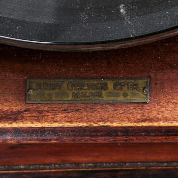 TRATTGRAMMOFON, 1900-talets första kvartal.