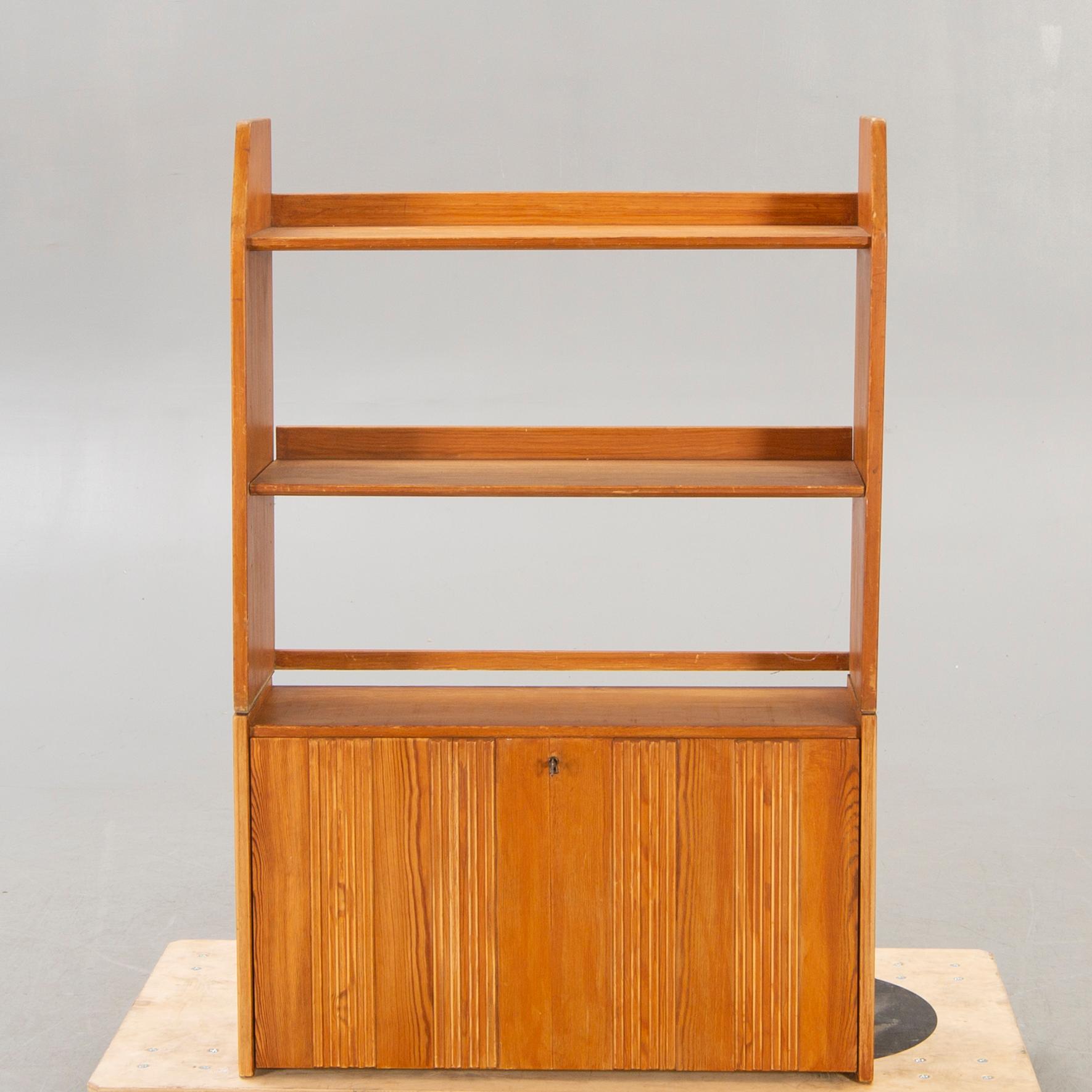 Göran Malmvall, cabinet with shelf, second half of the 20th century.