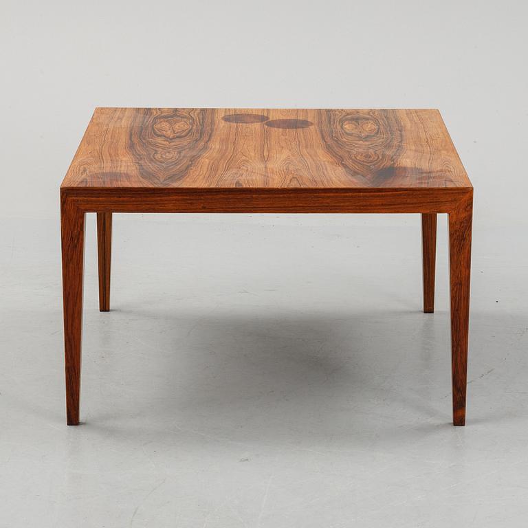 Severin Hansen, a rosewood table, Haslev, Denmark, 1960's.