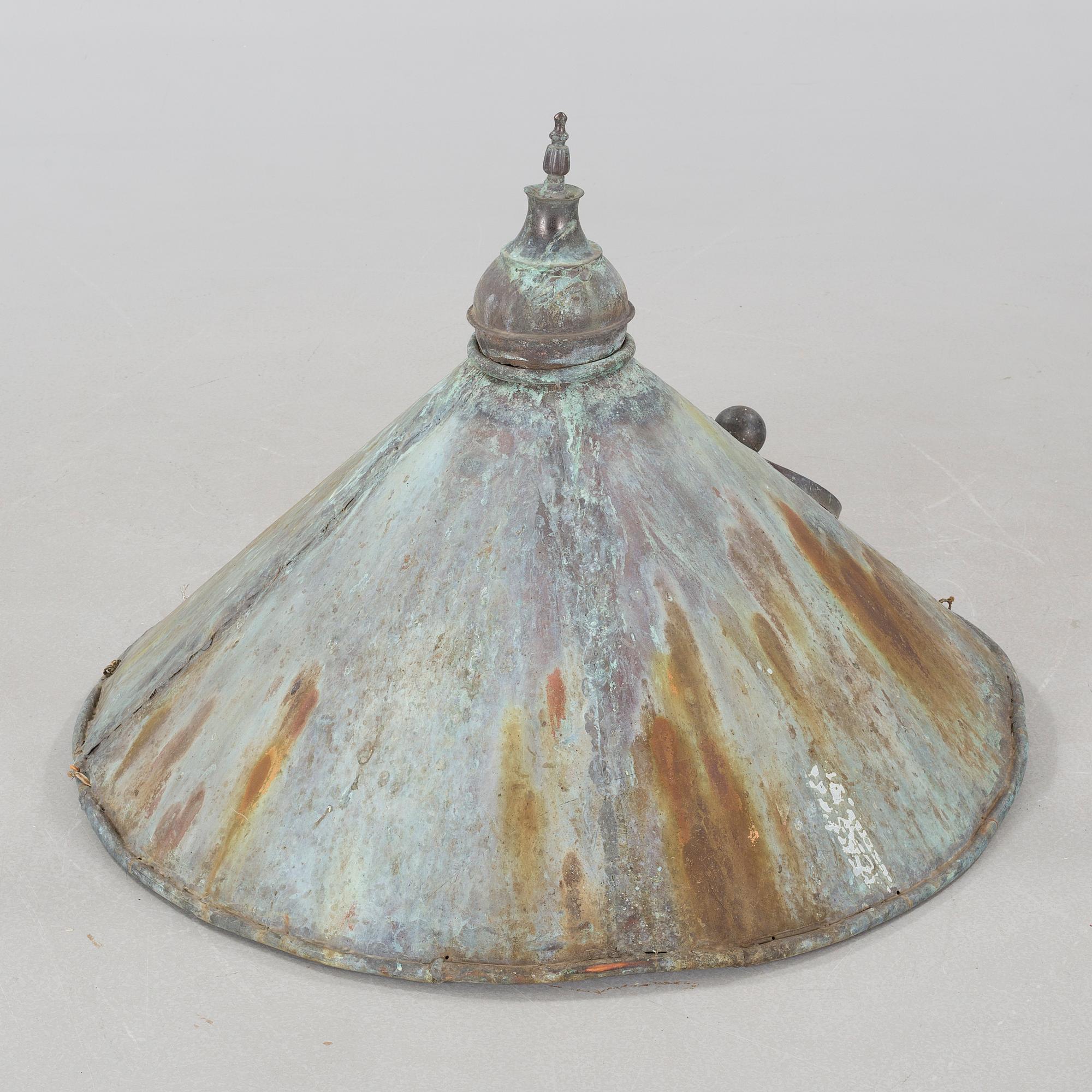 LARS STOCKS, roof dome, not signed.