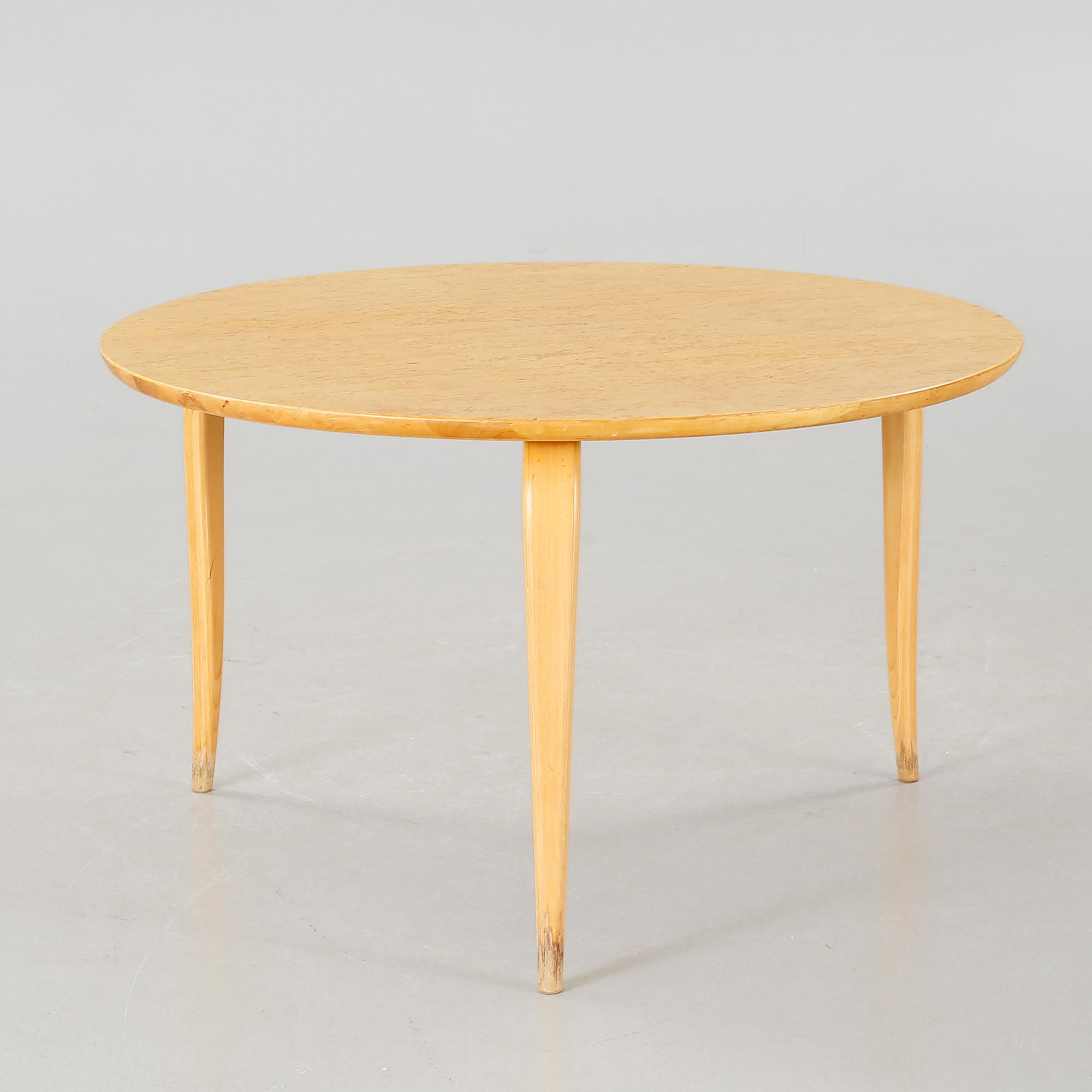 BRUNO MATHSSON, "Annika", soffbord, Dux, sent 1900-tal.