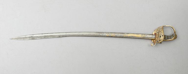SABEL, m/1859 för officer vid Infanteriet.