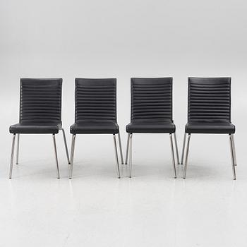 Olle Andersson, four 'Quick' chairs, Offecct.