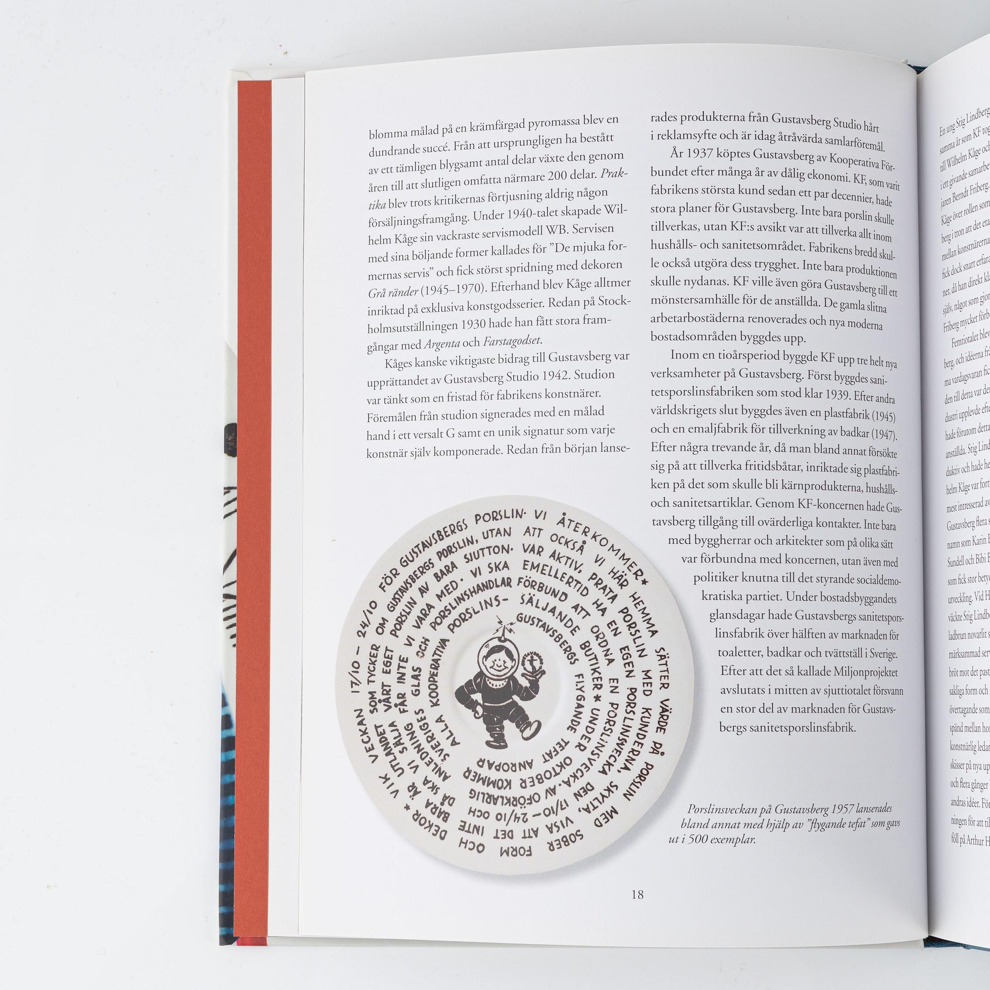 Böcker om svensk keramik. 19 st..