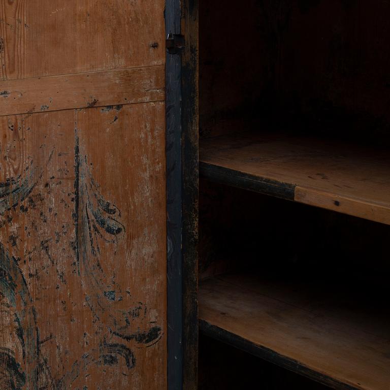 Skänk, allmoge, Jämtland, sent 1700- / tidigt 1800-tal.