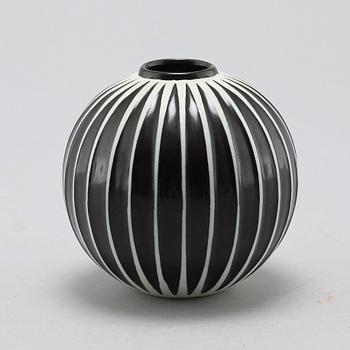 a Domino stoneware vase, Gustavsberg 1955-1969.