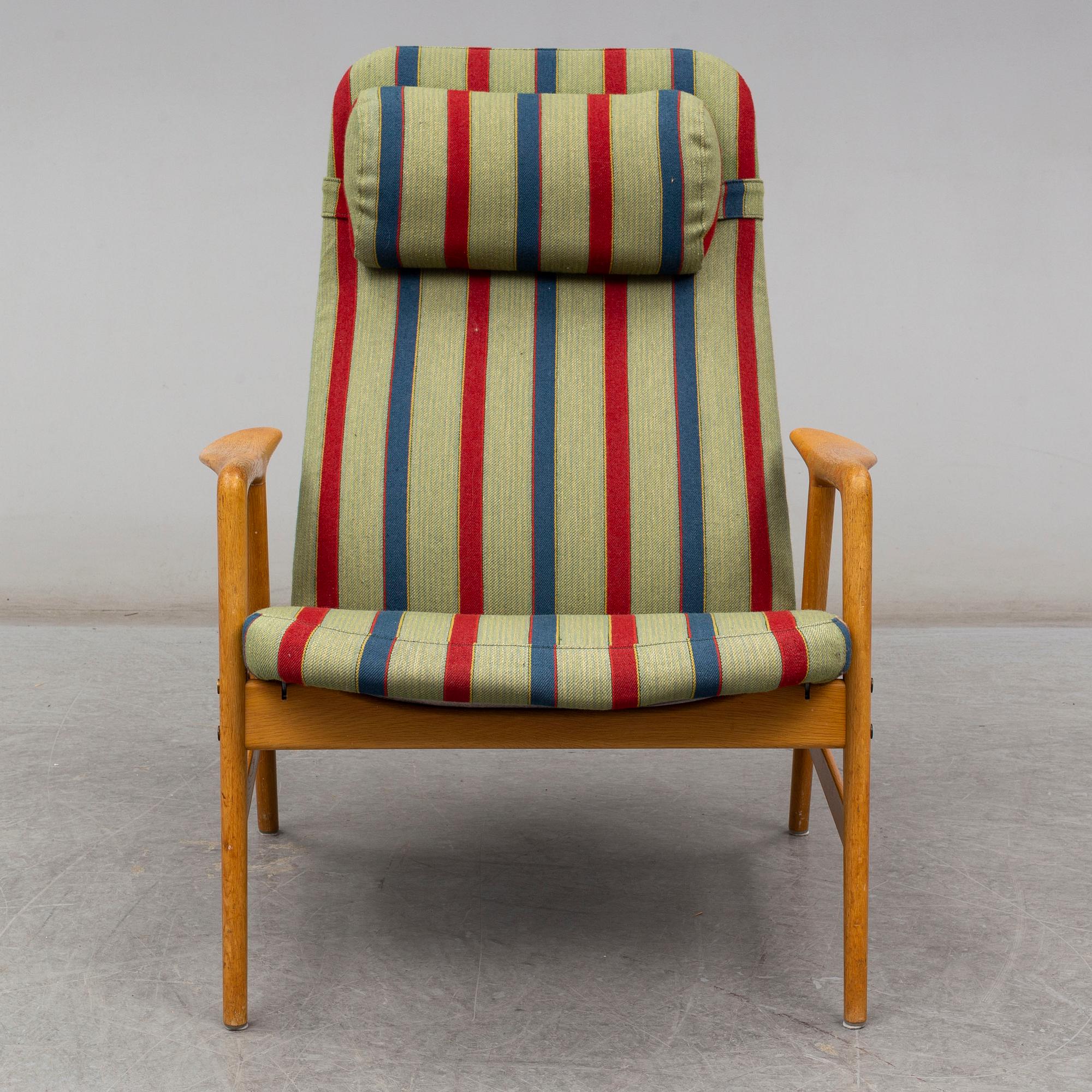 ALF SVENSSON, fåtölj, "Studio". Bra Bohag. 1950-60-tal.