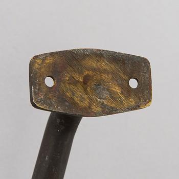 An early 20th century door handle.