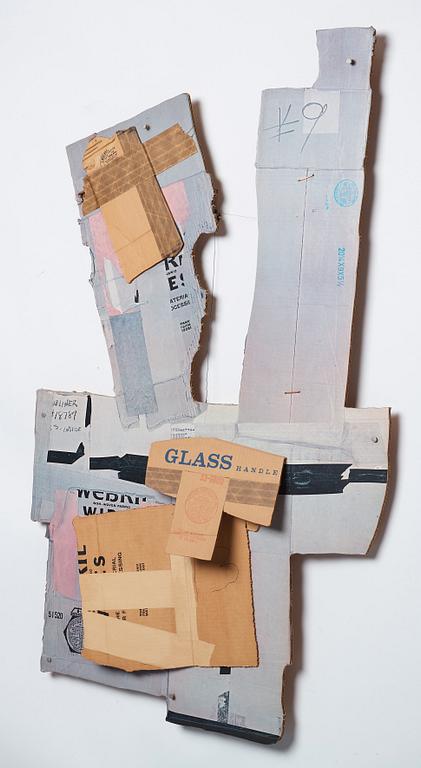 Robert Rauschenberg, "Cardbird II", from "Cardbird Series".