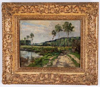 Louis Victor Watelin, oil on canvas, signed.