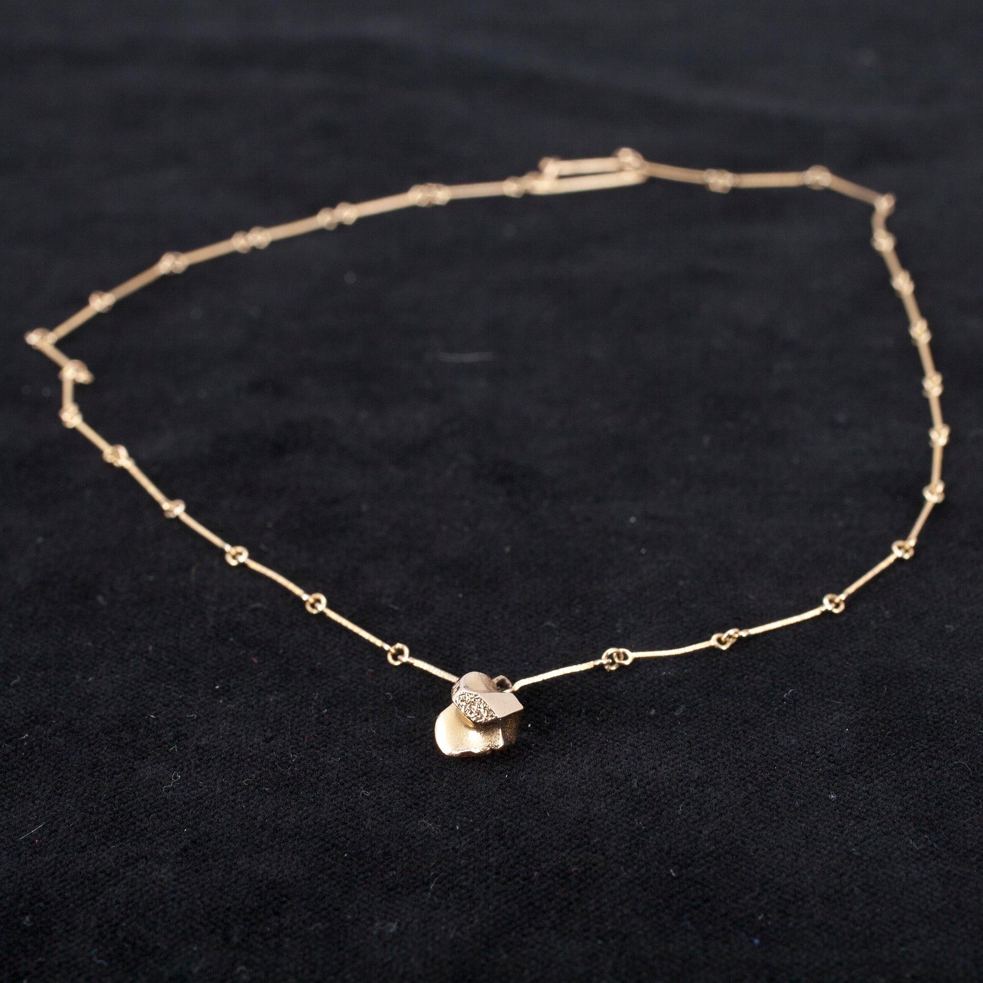 HÄNGSMYCKE, guld 14K, Björn Weckström Lapponia 1982. Vikt. ca 5,9 g.