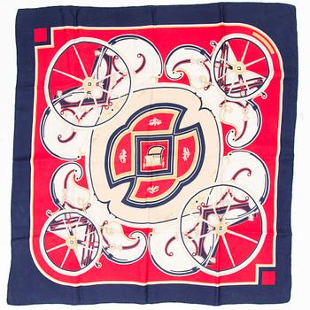 HERMÈS, "Washington's Carriage", SCARF.