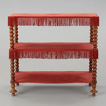 ÉTAGÈRE, 1800-talets andra hälft.