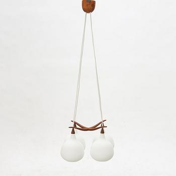 Uno & Östen Kristiansson, taklampa, modell A29Luxus, Vittsjö, 1950-tal.