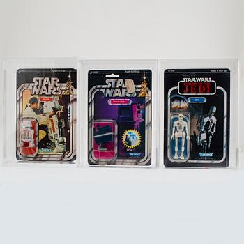 STAR WARS, R5-D4, Power Doid & 8D8, Kenner 1978-1983.