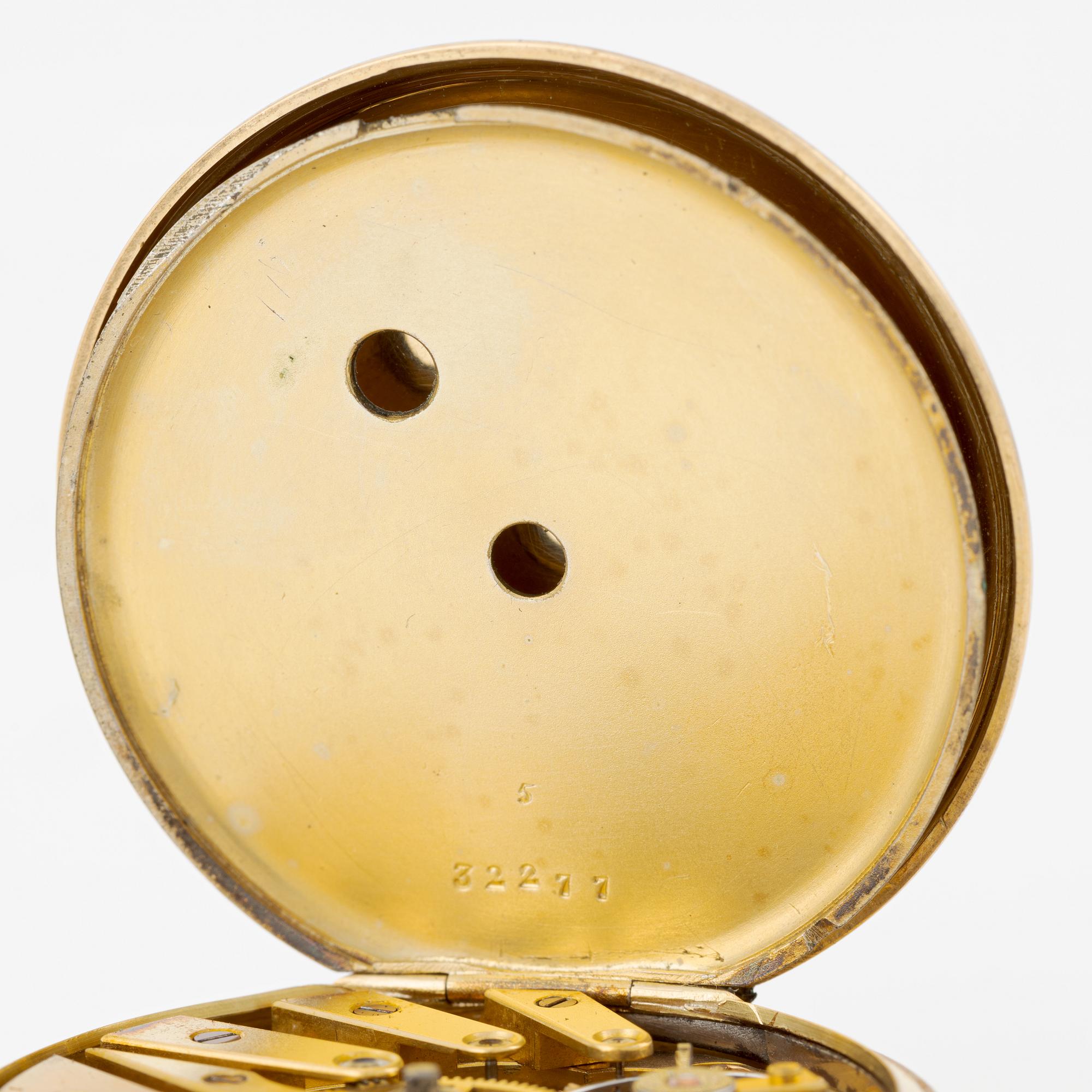 Girard, pocket watch, 40 mm.
