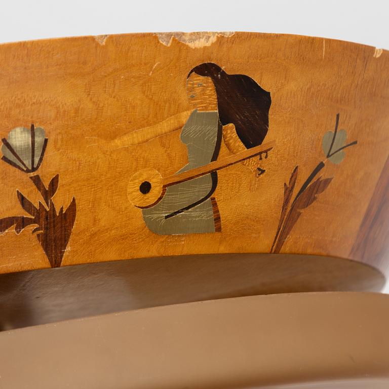 Ceiling light, Mjölby Intarsia, 1930s.