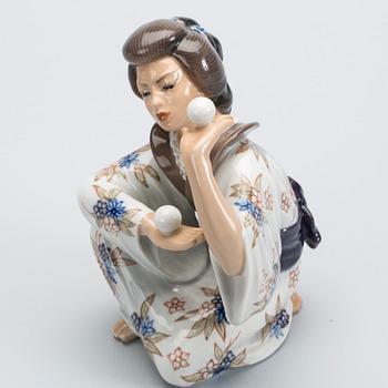 FIGURIN, porslin, Dahl Jensen, Danmark. 1900-tal.