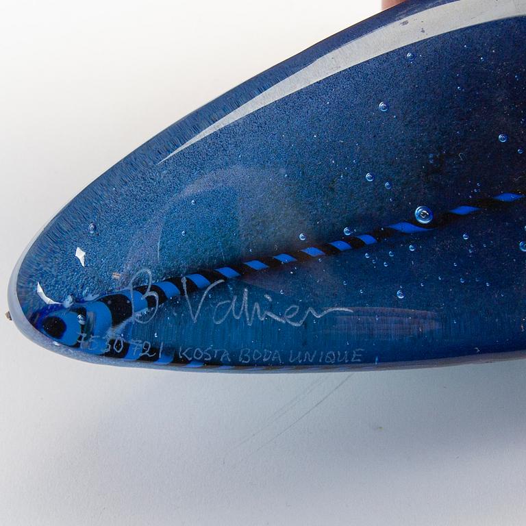 Bertil Vallien, a unique glass sculpture, Kosta Boda, Sweden.