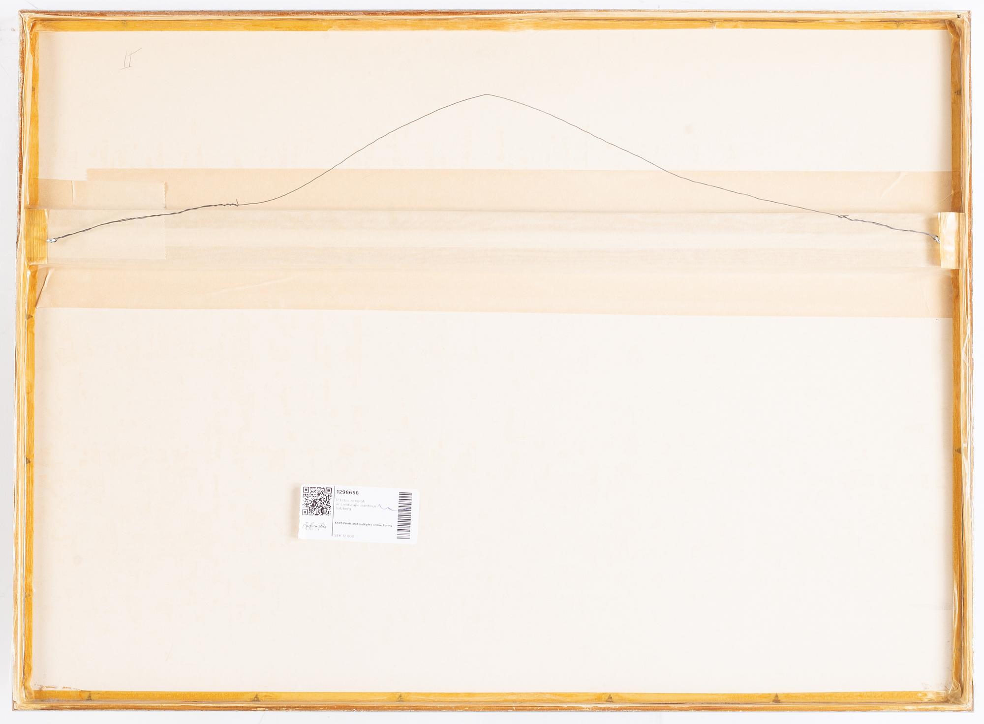 Richard Estes, färgserigrafi, 1972, signerad 58/75.