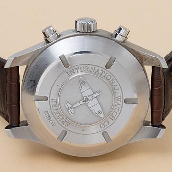 IWC, Schaffhausen, Pilot's Watch, Spitfire Chronograph, "flyback", ca 2014.