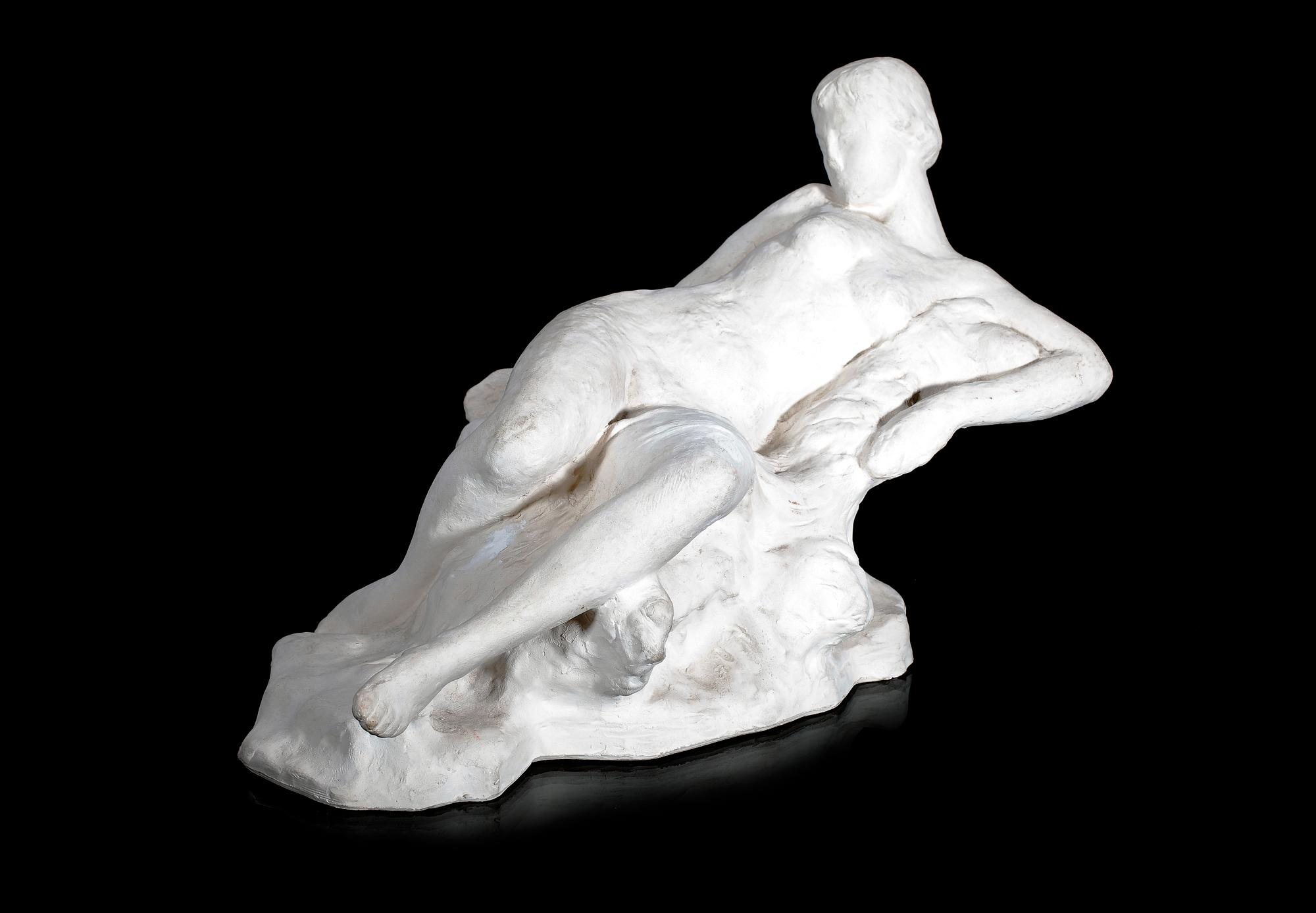 GUDMAR OLOVSON, skulptur, lergods, sign och numr 10/30.