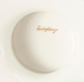 POTPURRISKÅL MED LOCK, flintgods, Gustafsberg 1914.