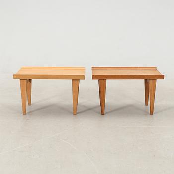 Erik Wörtz, a pair of "Novett" side tables for IKEA, late 20th century.