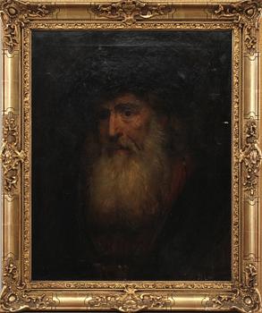 OKÄND KONSTNÄR, olja på duk, 1800-tal, ej signerad.