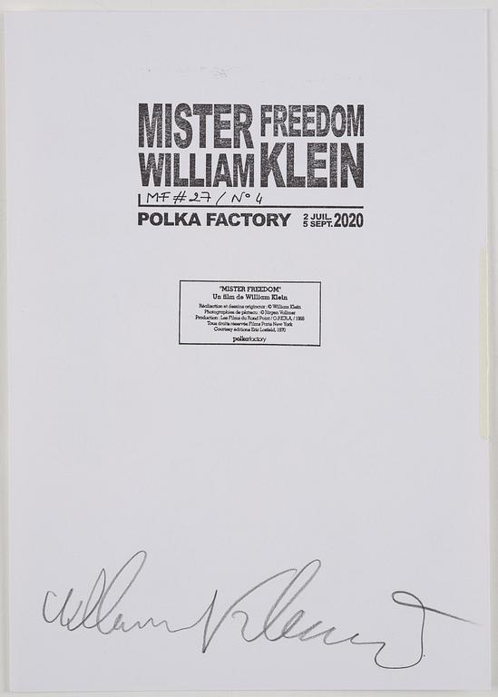 William Klein, ”Mister Freedom koffert - full set edition”, 2020.