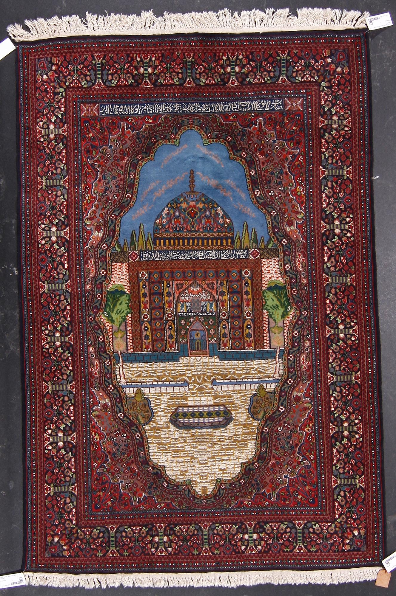 MATTA, orientailsk, figural, ca 185x125.