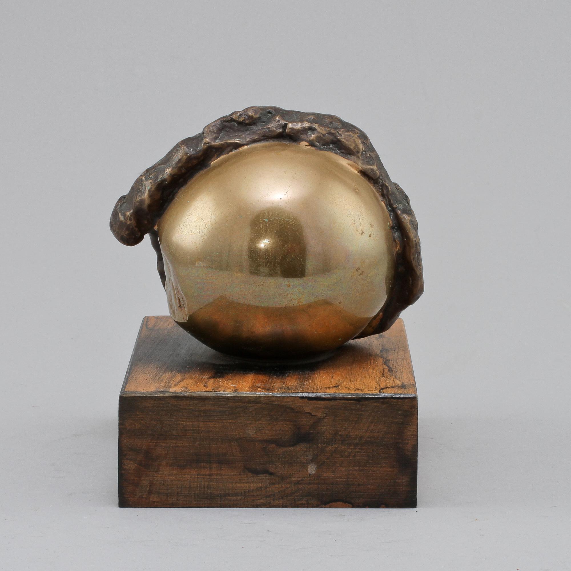 OKÄND KONSTNÄR, skulptur, brons, signerad J Brandt, 1900-talets fjärde kvartal.