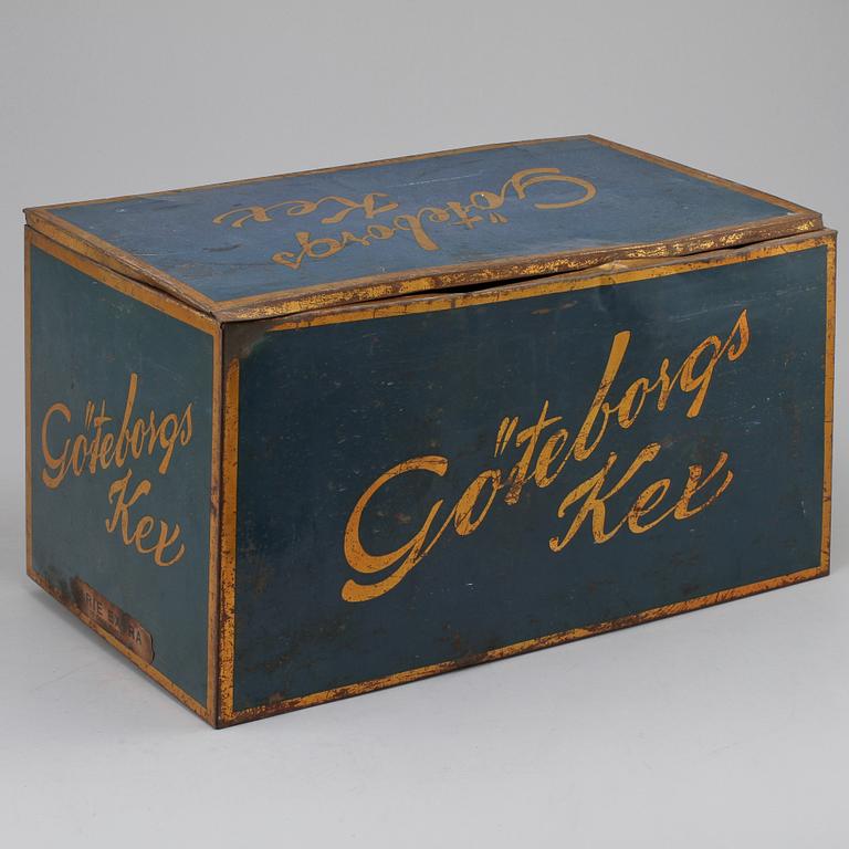 PARTI BURKAR, 6 st, plåt, 1900-tal.