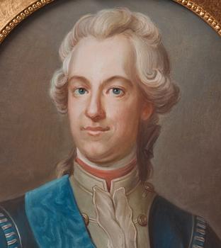 Lorens Pasch d y Attributed to, "Fredrik Adolf, Duke of Östergötland" (1750-1803).