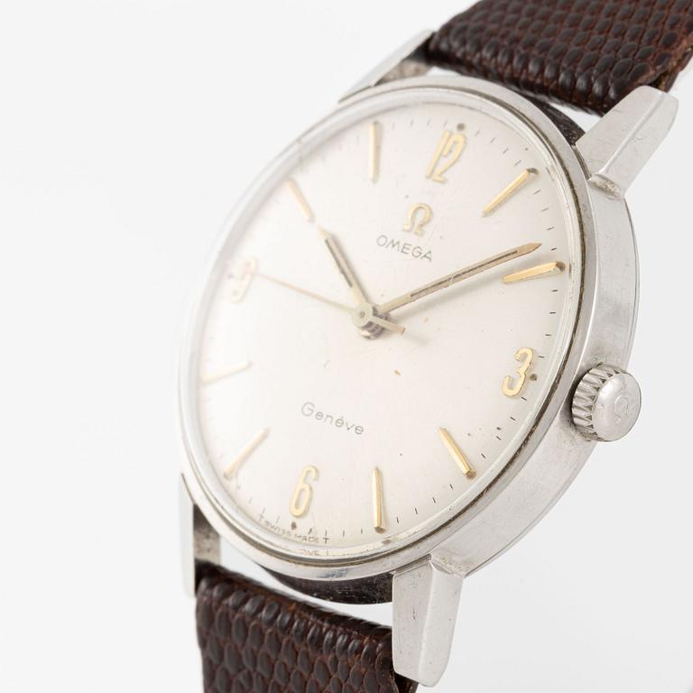 Omega, Genève, armbandsur, 34 mm.