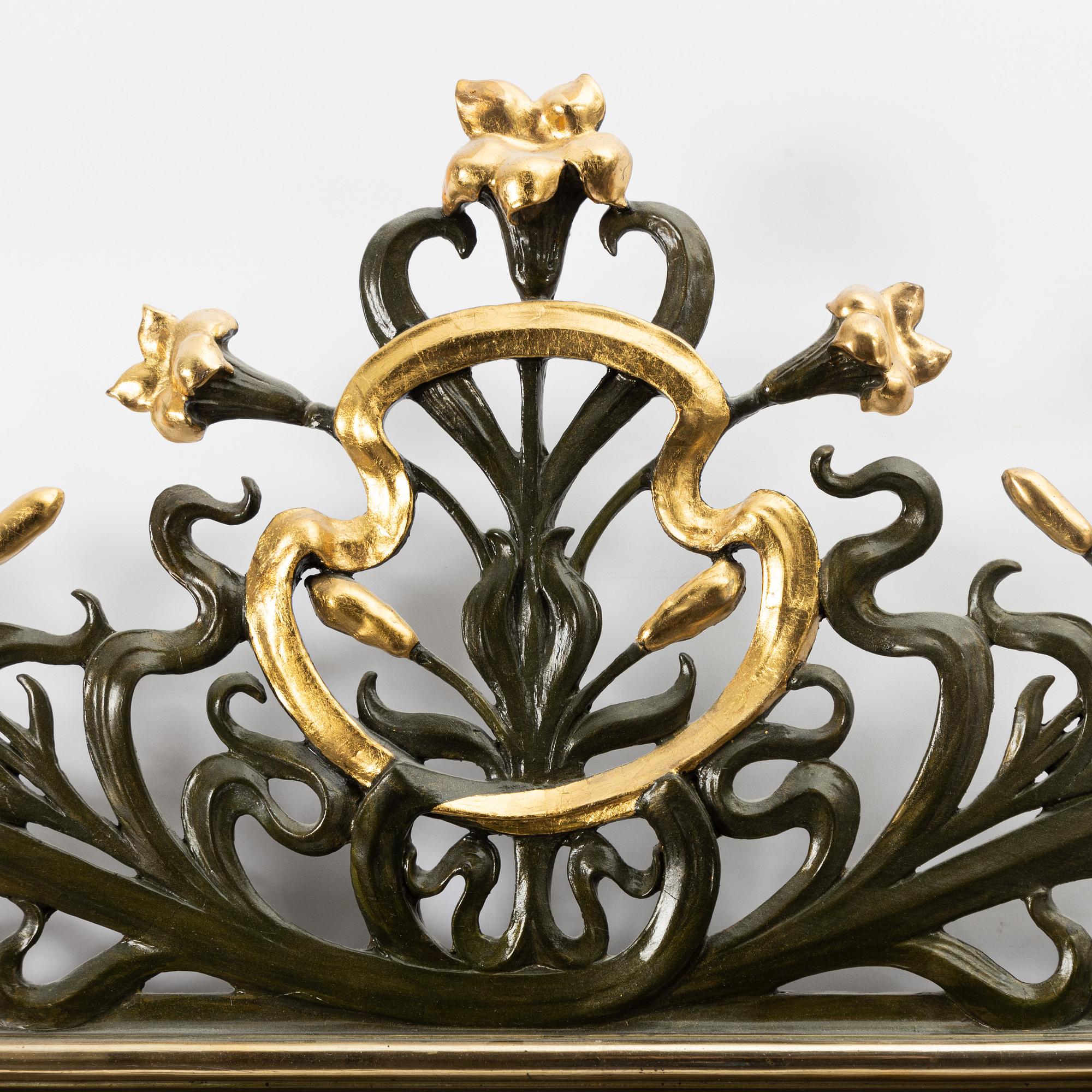 Spegel, Jugend, omkring år 1900.