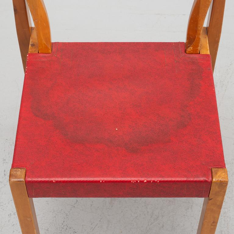 Three chairs from Gemla, Diö, mid 20th century.