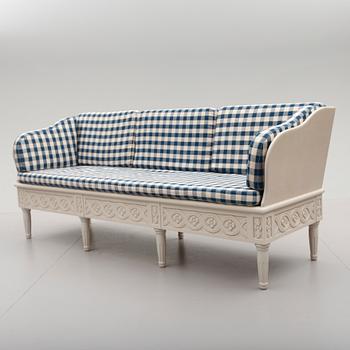 TRÅGSOFFA, ur IKEA:s 1700-talsserie, sent 1900-tal.