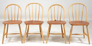 STOLAR, 2 + 2 st, AB Nässjö Stolfabrik, resp Edsbyverken, 1950-tal.