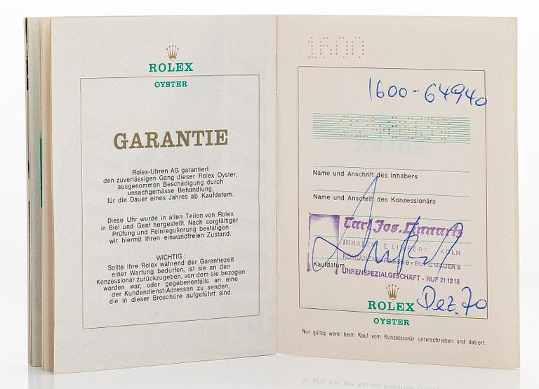 Rolex, Oyster Perpetual Datejust, rannekello, 36 mm.