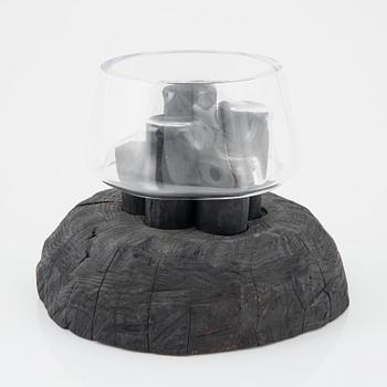 Co-Lab (Markus Emilsson, Camilla Carnmo, Carl-Oscar Karlsson), sculpture, "Allt Smör i Småland", 2016.