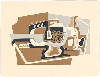 Juan Gris · JUAN GRIS (efter), färgserigrafi