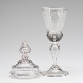 POKAL, glas. 1700-tal.