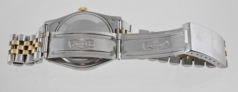 ARMBANDSUR, herr, guld/stål, "Date", Rolex.