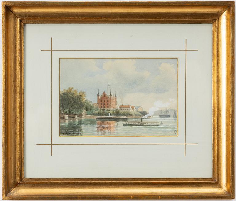 Fredrik Isberg, 'Skeppsholmen'.