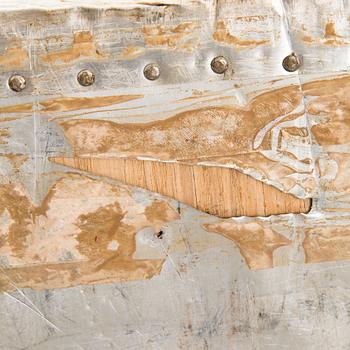 An aluminium trunk, Germany 20th Century.