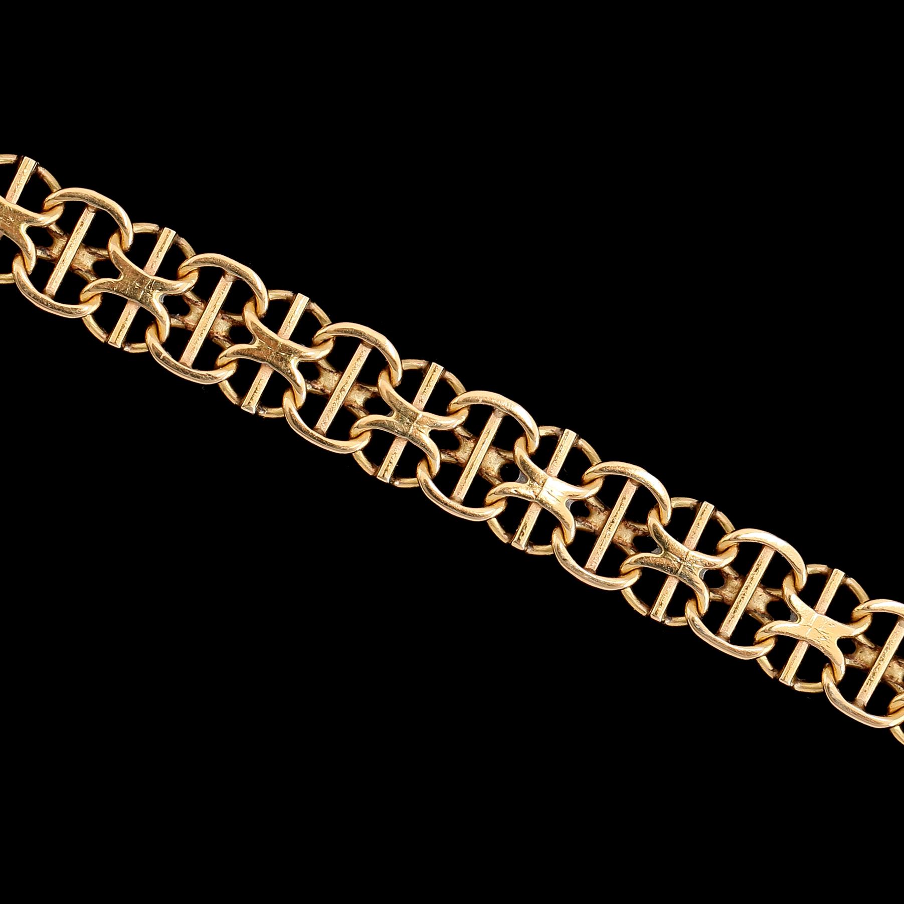 COLLIER, 18K guld, ÄSA Stockholm 1970. Vikt ca 22 g.